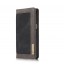Huawei Nova 2i  Case Contrast Denim Folio Wallet Case Magnetic Closure - Black