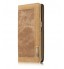 Huawei Nova 2i  Case Contrast Denim Folio Wallet Case Magnetic Closure - Brown