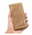 Huawei Nova 2i  Case Contrast Denim Folio Wallet Case Magnetic Closure - Brown