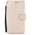 Huawei Nova 2i Case Silk Texture Leather Wallet Case - Gold