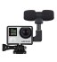 Side Open Skeleton Housing Case with Microphone Adapter Kit for Gopro Hero 4 3