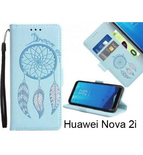 Huawei Nova 2i  case Dream Cather Leather Wallet cover case