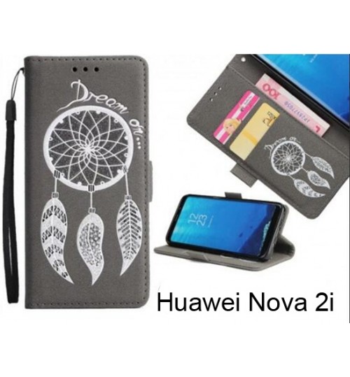 Huawei Nova 2i  case Dream Cather Leather Wallet cover case