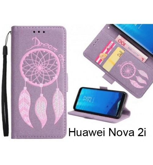 Huawei Nova 2i  case Dream Cather Leather Wallet cover case