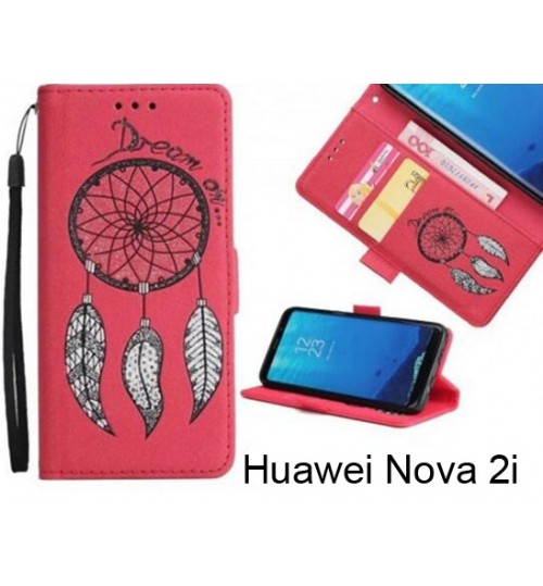 Huawei Nova 2i  case Dream Cather Leather Wallet cover case