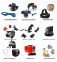 50 in 1 GoPro Mounts Accessories Kit Set + Large Carry case