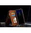 Huawei Nova 2i  Case Retro Flannelette Leather Case Multi Cards Zipper - Brown