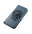 Huawei Nova 2i case skull vintage leather wallet case