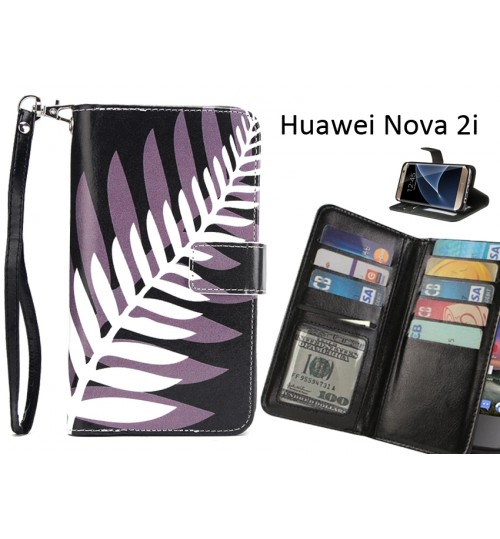 Huawei Nova 2i case Multifunction wallet leather case