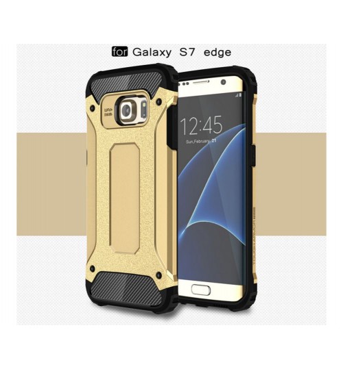 Galaxy S7 edge Case Armor  Rugged Holster Case