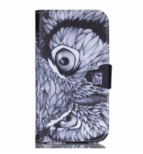 Galaxy S5 case wallet leather case printed