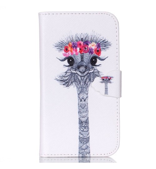 Galaxy S5 case wallet leather case printed