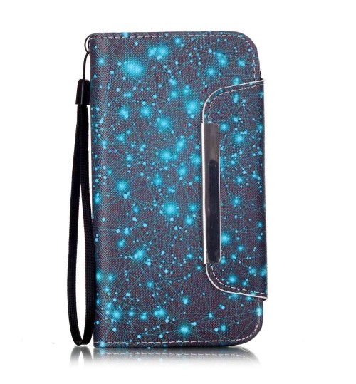 Galaxy S5 case wallet leather case printed