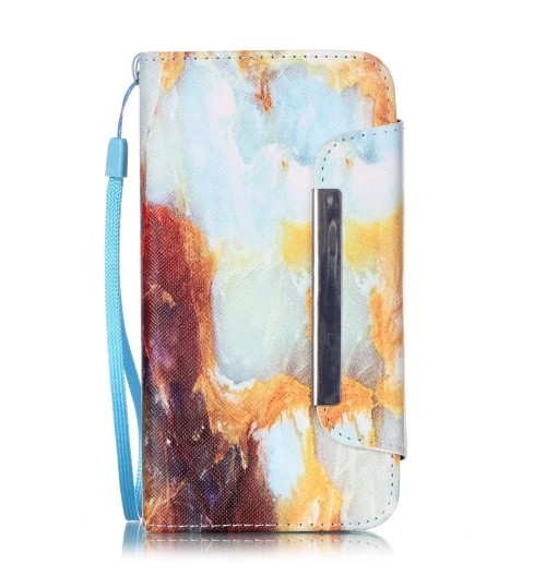 Galaxy S5 case wallet leather case printed