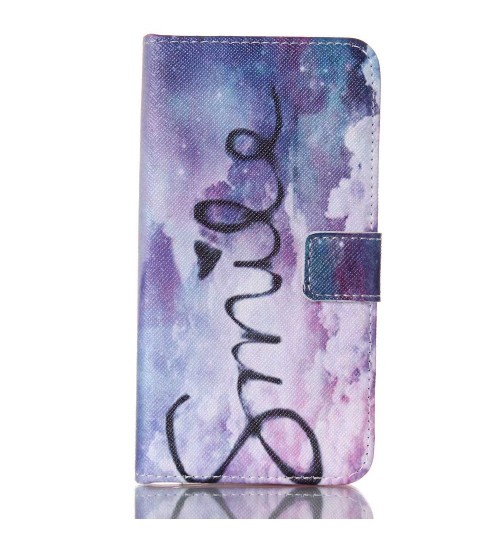 Galaxy S5 case wallet leather case printed