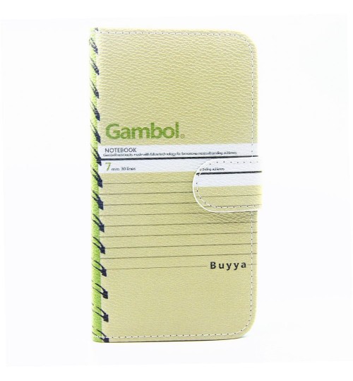 Galaxy S5 case wallet leather case printed
