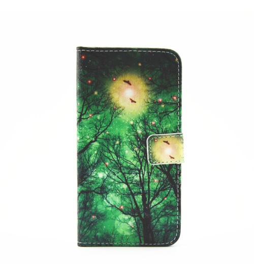 Galaxy S5 case wallet leather case printed