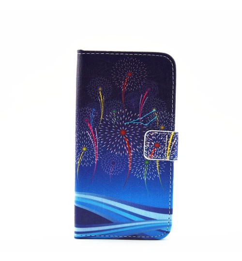 Galaxy S5 case wallet leather case printed