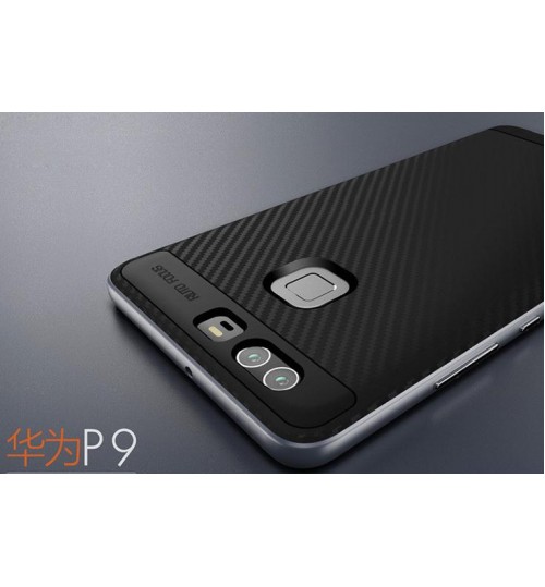 HUAWEI P9 case Carbon Fibre Bumper Case