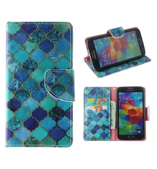 Samsung Galaxy S5 case wallet leather case printed