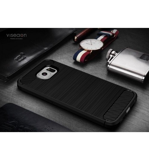 Galaxy S6 case impact proof rugged case with carbon fiber