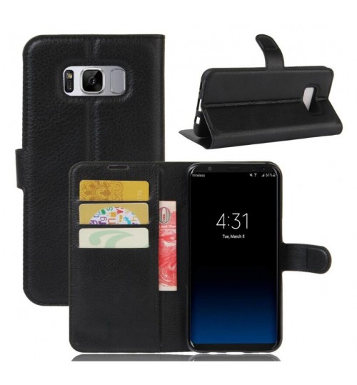 Samsung galaxy s8 wallet leather case