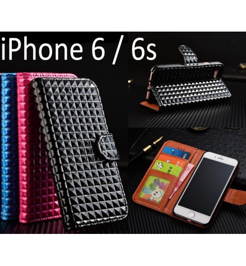 iPhone 6 / 6s Leather Wallet Case Cover