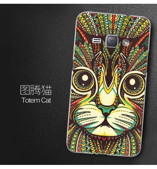 Galaxy J1 2016 case Ultra Slim Soft Gel TPU printed case