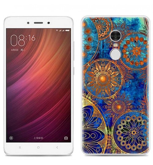 Redmi Note 4 case Ultra Slim Soft Gel TPU printed case soft cover