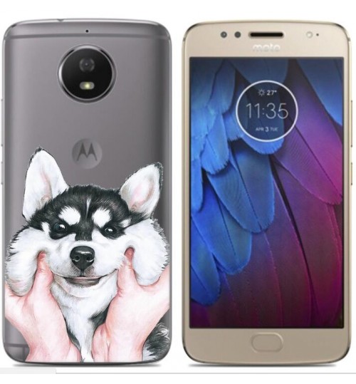 Moto G5S case Ultra Slim Soft Gel TPU printed case soft cover