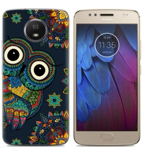 Moto G5S case Ultra Slim Soft Gel TPU printed case soft cover