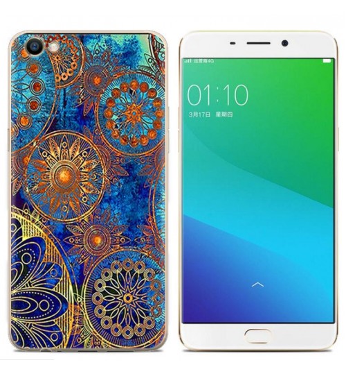 Oppo A77 case Ultra Slim Soft Gel TPU printed case soft cover