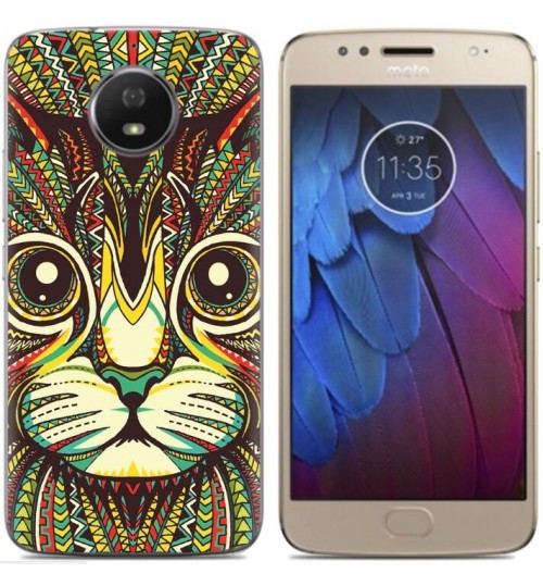 Moto G5S Plus case Ultra Slim Soft Gel TPU printed case soft cover