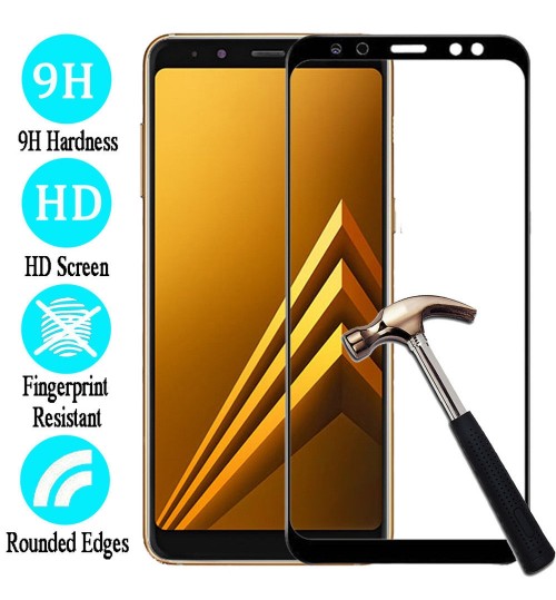Galaxy A8 plus 2018 tempered Glass Protector Film Samsung