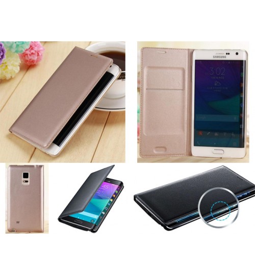 Galaxy NOTE EDGE  case Slim Wallet Leather cover