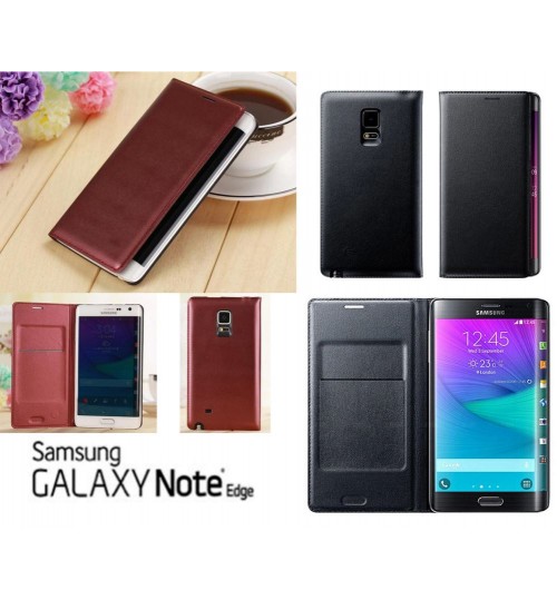 Galaxy NOTE EDGE  case Slim Wallet Leather cover