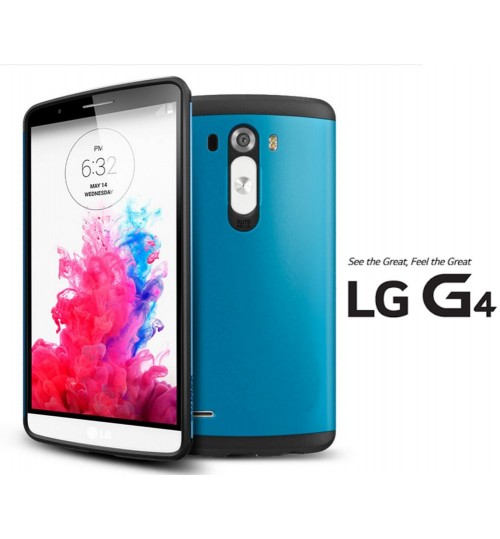 LG G4 heavy duty impact proof hybrid case cover