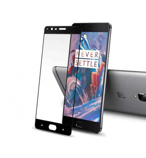 OnePlus 3T  Tempered Glass FULL  Screen Protector