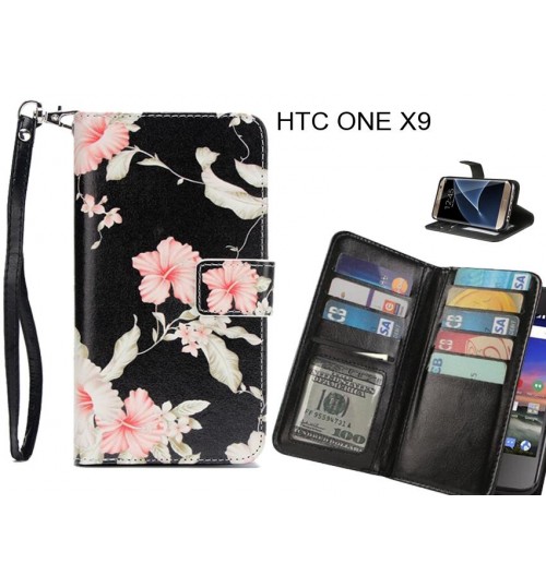 HTC ONE X9 case Multifunction wallet leather case