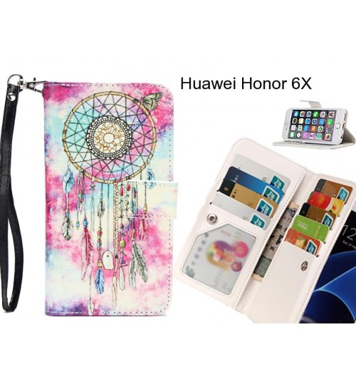 Huawei Honor 6X case Multifunction wallet leather case