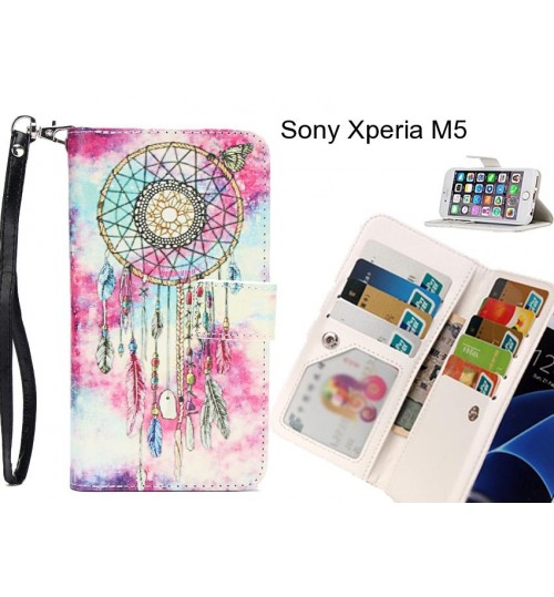 Sony Xperia M5 case Multifunction wallet leather case