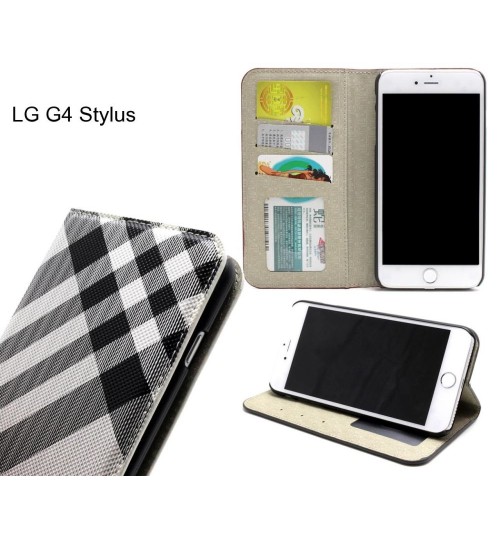 LG G4 Stylus  case wallet Leather case