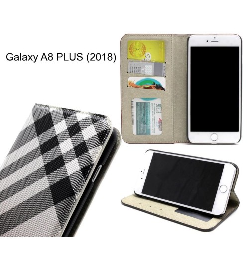 Galaxy A8 PLUS (2018)  case wallet Leather case