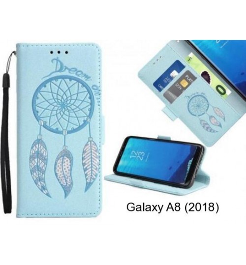 Galaxy A8 (2018)  case Dream Cather Leather Wallet cover case