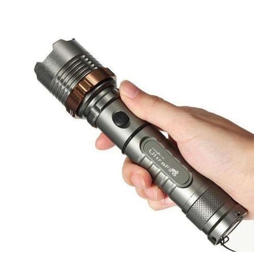 CREE Torch XML T6 LED Rechargeable Flashlight Torch 6000 Lumens 7 Modes Torch
