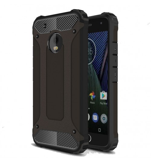 MOTO G5 Case Armor Rugged Holster Case