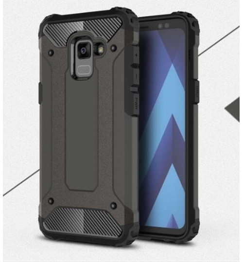 Galaxy A8 plus 2018 Case Armor Rugged Holster Case
