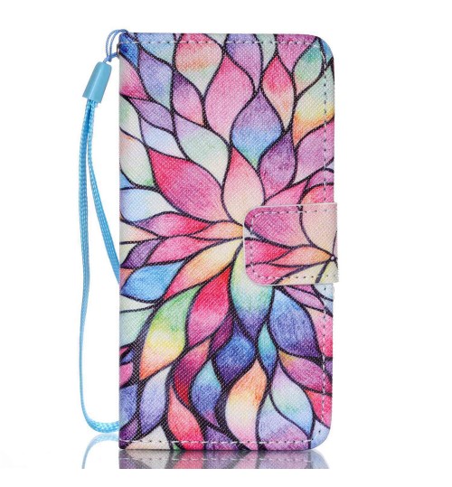 iPod Touch 5 6 case wallet leather case printed