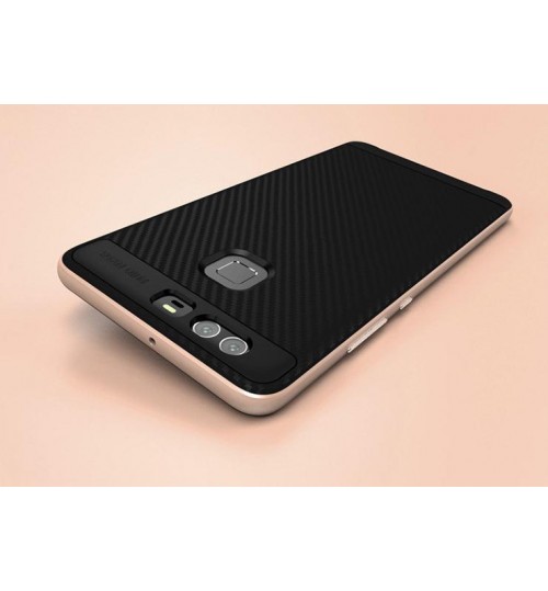 HUAWEI P9 case Carbon Fibre Bumper Case