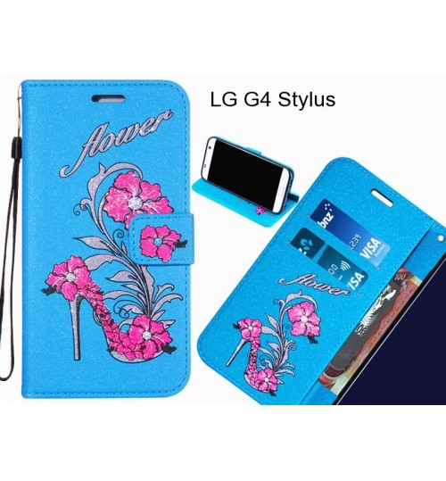 LG G4 Stylus case Fashion Beauty Leather Flip Wallet Case